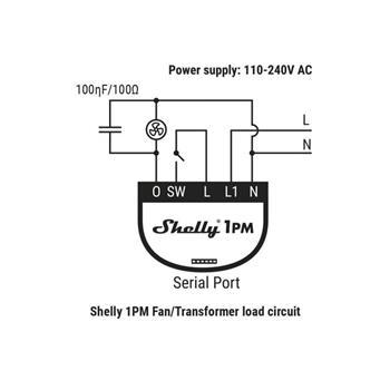 tlmič napätia Shelly RC Snubber