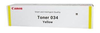 toner CANON 034 Yellow iR C1225, iC MF810/820 (7200 str.)