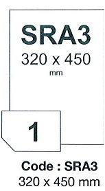 etikety RAYFILM 210x297 sametovo čierne laser SRA3 R0169SRA3D (300 list./SRA3)