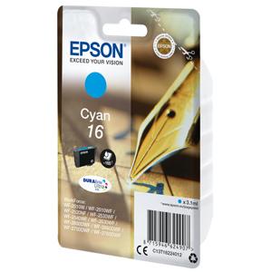 kazeta EPSON WF2520/2530/2540/2750 T162 Cyan 16 (3,1ml)