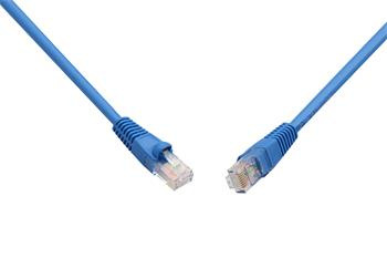 Patch kábel CAT6 UTP PVC 2 m modrý snag-proof C6-114BU-2MB