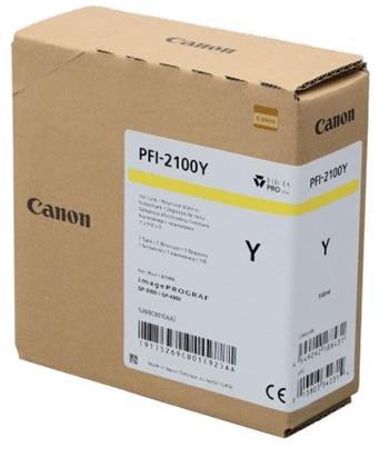 kazeta CANON PFI-2100Y Yellow iPF GP-2000/4000 (160 ml)