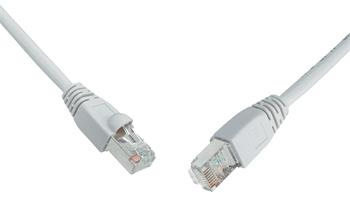 Patch kábel CAT6 SFTP PVC 2 m sivý snag-proof C6-315GY-2MB