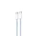 kábel Devia Smart EC325 PD USB-C - USB-C 1,0 m 60W 3A modrý 5