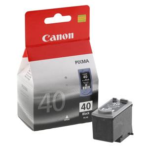 kazeta CANON PG-40 black MP 150/160/170/180/450/460, iP 2200, MX300 (420 str.)