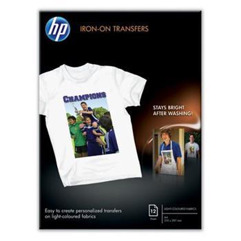 HP C6050A IRON-ON T-SHIRT TRANSFER A4/10 LISTOV (170 g)