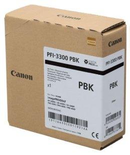 kazeta CANON PFI-3300PBK Photo Black iPF GP-2600S/4600S/6600S, PRO-2600/4600/6600 (330 ml)