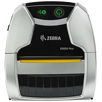 Zebra mobilná tlačiareň ZQ320 Plus; 802.11AC & BT 4.X, Label Sensor, Indoor Use, Group E