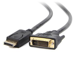kábel DisplayPort/DVI, M/M, 1m, CABLEXPERT