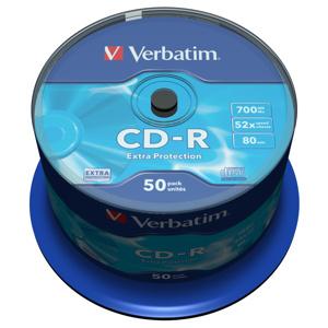 CD-R VERBATIM DTL 700MB 52X 50ks/cake