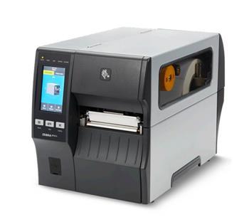 TT Printer ZT411; 4", 300 dpi, Euro and UK cord, Serial, USB, 10/100 Ethernet, BT 4.1/MFi, USB Host,