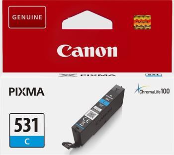 kazeta CANON CLI-531C cyan PIXMA TS8750/TS8751 (515 str.)