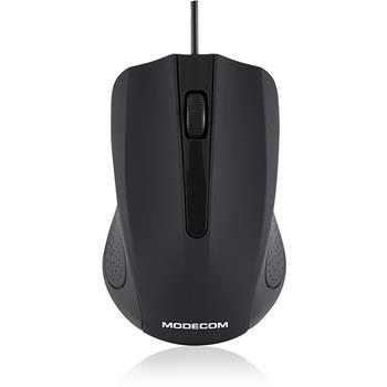 Myš Modecom optická MC-M9, 1000 DPI, USB (čierna)