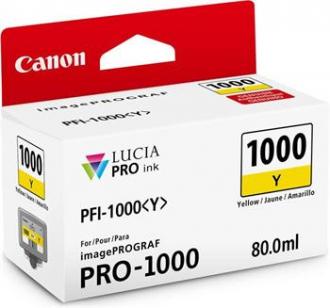 kazeta CANON PFI-1000Y Yellow iPF Pro 1000