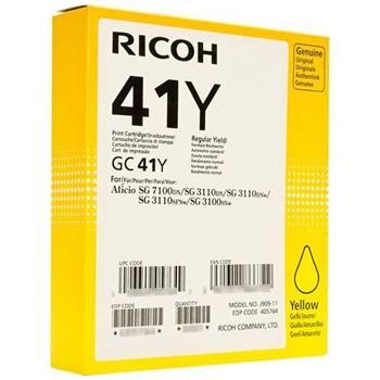 toner RICOH Typ GC 41 HC Yellow Aficio SG 3100/SG 3110/SG 7100