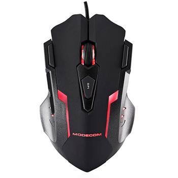 Myš Modecom VOLCANO MC-GMX BLACK optická USB káblová