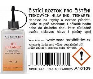 čistiaci roztok MORE pre tlačové hlavy atram. tlačiarní, 20ml