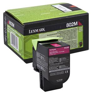 Toner Lexmark CX310/CX410/CX510 802M MAGENTA (1000 str.)