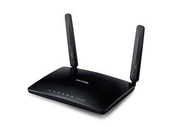 LTE Router TP-LINK Wireless N 4G TL-MR6400 300Mbps 2.4GHz, 4G LTE modem, 3xLAN, 1xLAN/WAN, 2 int.Wif