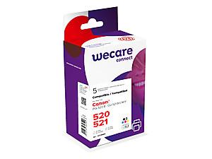 alt. multipack wecare ARMOR pre CANON (black PGi-520 / CMYK CLi-521) - s čipom