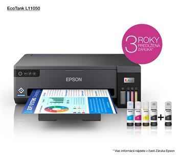 Farebná atramentová "TANK" tlačiareň EPSON L11050, A3, USB, ethernet, Wi-Fi