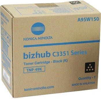 toner MINOLTA TNP49K black Bizhub C3351/C3851 (13000 str.)