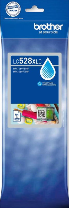 kazeta BROTHER LC-528XL Cyan MFC-J6975DW/J6977DW (10000 str.)