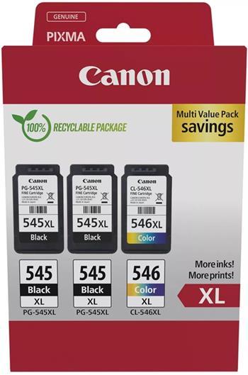 kazeta CANON PG-545 XL black (2x) + CL-546 XL color (1x) MG2450/MG2550