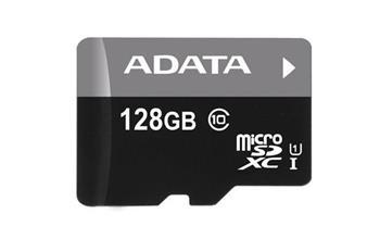 Pamäťová karta ADATA Premier micro SDXC karta 128GB UHS-I Class 10 + adaptér