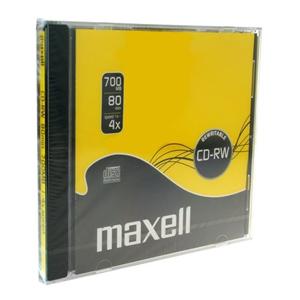 CD-RW MAXELL 700MB 4X (1ks v hrubom obale)