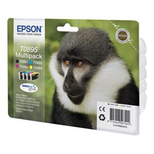 multipack EPSON T0895 S20/SX105/SX205/SX218/SX405/BX300F (CMYK)