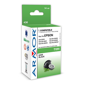 alt. kazeta wecare ARMOR pre EPSON SX425W, Stylus Office BX305F black (T129140)