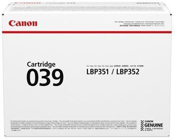 toner CANON CRG-039 black i-SENSYS LBP351x/LBP352x (11000 str.)