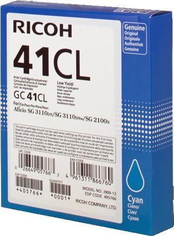 toner RICOH Typ GC 41 LC Cyan Aficio SG 2100/SG 2110/SG 3110