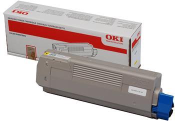 toner OKI C610 yellow