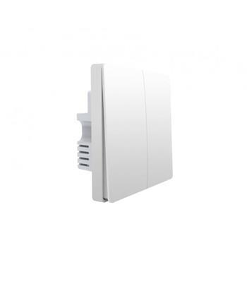 vypínač s dvojitým relé zigbee AQARA Smart Wall Switch H1 EU (No Neutral, Double Rocker) (WS-EUK02)