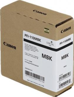 kazeta CANON PFI-110MBK matte black iPF TX-2000/2100/3000/3100/4000/4100 (160 ml)