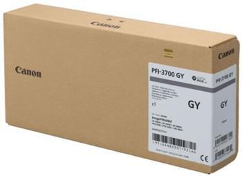 kazeta CANON PFI-3700GY Grey iPF GP-2600S/4600S/6600S, PRO-2600/4600/6600 (700 ml)