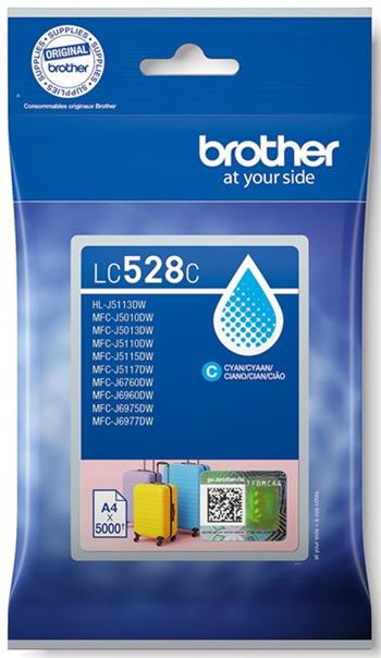 kazeta BROTHER LC-528 Cyan MFC-J5010DW/J5110DW (5000 str.)