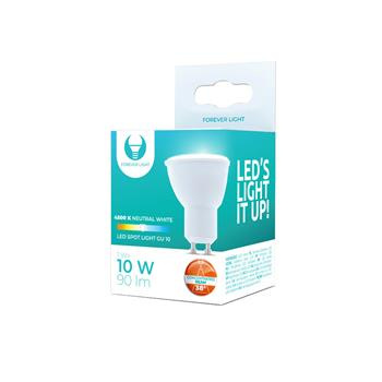 LED žiarovka Forever GU10 1W 230V 4500K (neutrálna biela) 90lm 38°