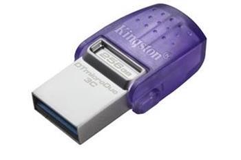 USB kľúč Kingston DataTraveler microDuo 3C 256GB USB 3.0/3.1 flashdisk, USB + USB typ C