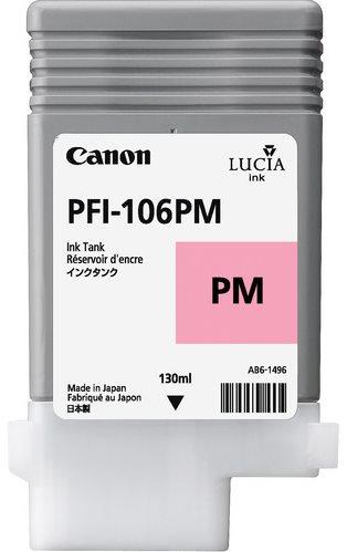 kazeta CANON PFI-106PM Photo Magenta pre iPF 6300/6300s/6350/6400/6400s/6450 (130ml)