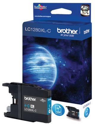 kazeta BROTHER LC-1280XL Cyan MFC-J6510DW/J6910DW (1200 str.)