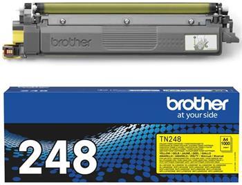 toner BROTHER TN-248 Yellow HL-L3220CW/L8230CDW, DCP-L3520CDW/L3560CDW, MFC-L3740CDW/L8340CDW (1000