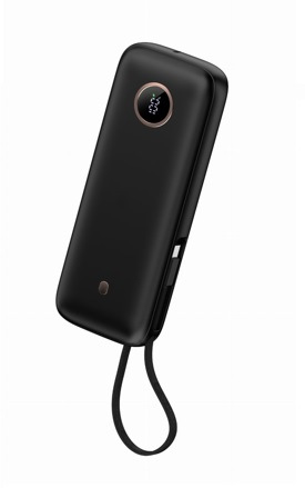 Platinet PMPB2070 Powerbanka 20000 mAh 70W Power Delivery, 1xUSB-C, 1xUSB-A, kábel USB-C 1m, black