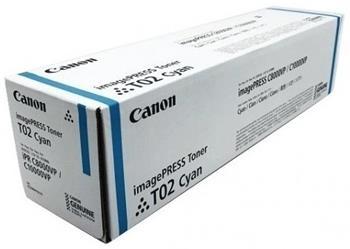 toner CANON T02 cyan iP C8000/C10000 (43000 str.)