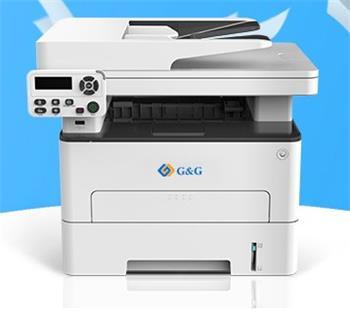 MFP laser G&G M4100DW, 33 A4/min, čb, duplex, LAN / WiFi / USB, ADF