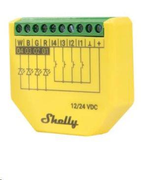 Shelly Plus RGBW PM - modul riadenia LED pásikov 12/24V (WiFi)