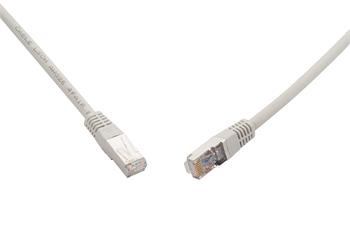 Patch kábel CAT6A SFTP LSOH 15 m sivý non-snag-proof C6A-315GY-15MB
