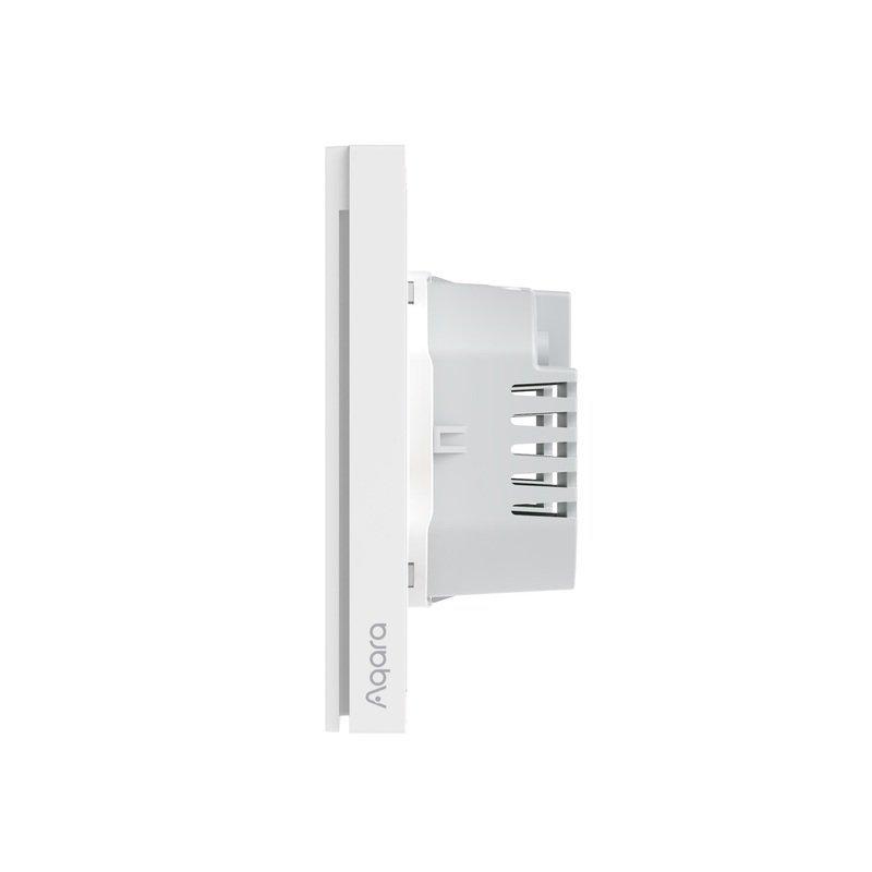 vypínač s dvojitým relé zigbee AQARA Smart Wall Switch H1 EU (No Neutral, Double Rocker) (WS-EUK02)